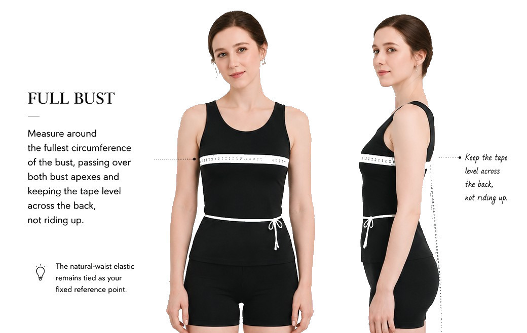 How to measure the full bust